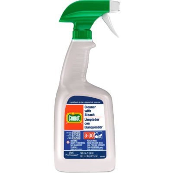 Procter & Gamble Comet® Cleaner with Bleach, 32 oz. Trigger Spray Bottle, 8 Bottles - 02287 PGC 02287